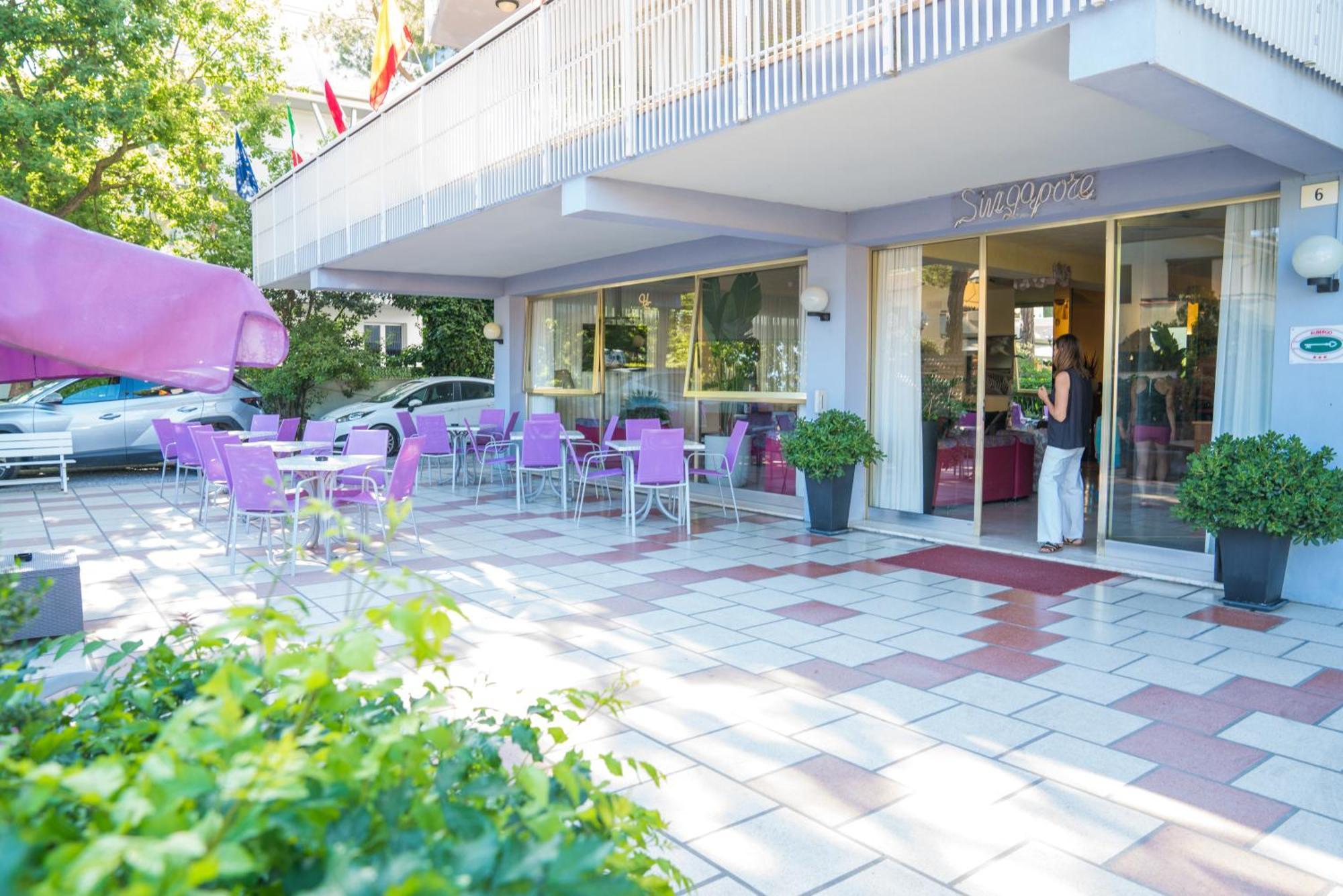 Hotel Singapore Milano Marittima Buitenkant foto