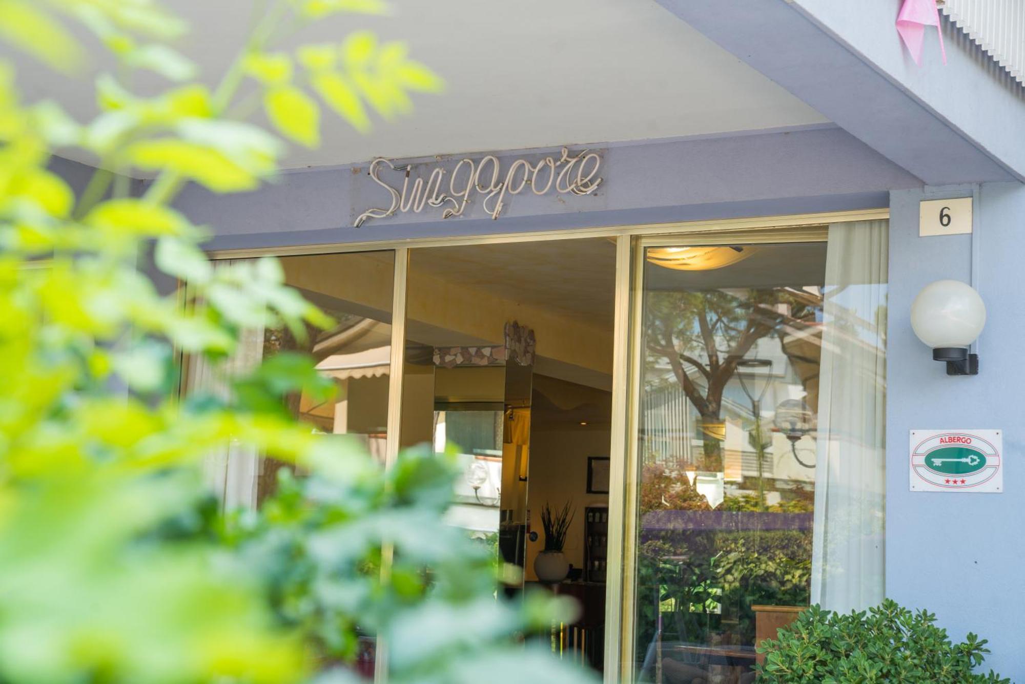 Hotel Singapore Milano Marittima Buitenkant foto