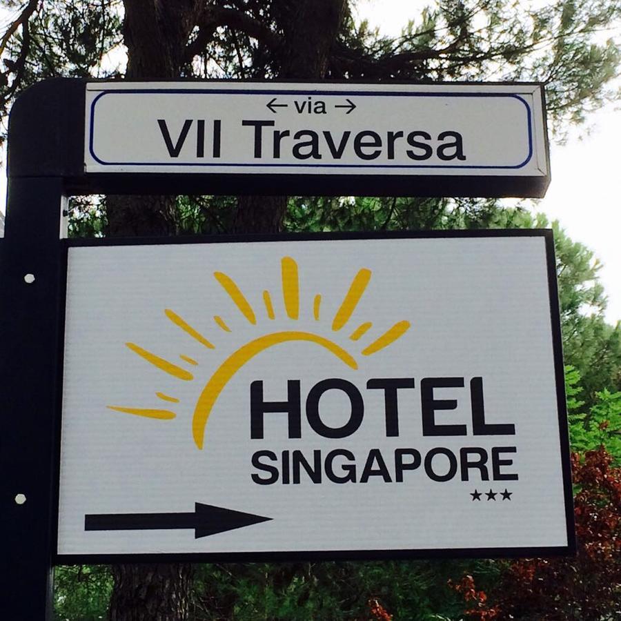 Hotel Singapore Milano Marittima Buitenkant foto